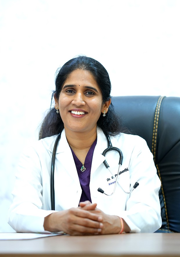 Dr. E. Prashanthi Reddy — IVF Specialist & Fertility Expert, Mother Hospitals Boduppal Hyderabad